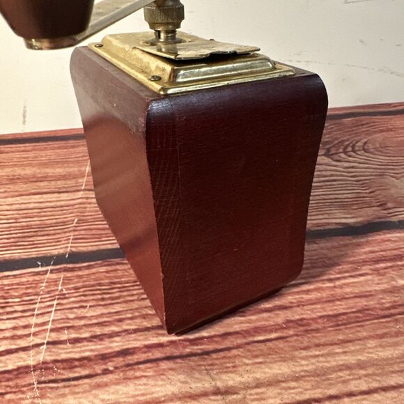 ZASSENHAUS GERMANY SANTIAGO MAHOGANY COFFEE MILL GRINDER - Picture 5 of 10